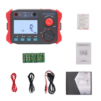 RCD Leakage Circuit Breaker Tester 0-999ms Trip Time DC 1000V AC 750V 500 Data Auto Manual Mode OEM