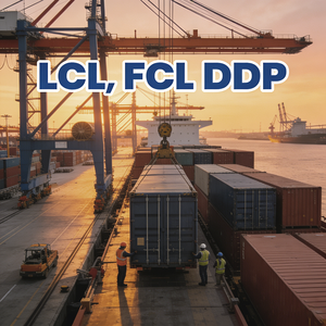Agente de Frete Marítimo LCL DDP, Envio da China para França, Alemanha, Luxemburgo, Serviço de Logística Porta a Porta na UE - Product Image 1
