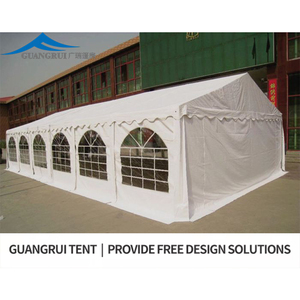 Lớn sang trọng Trắng PVC marquee lều trên bán cho đám cưới và thương mại cho thấy lớn ngoài trời trong suốt scraper Tarpaulin - Product Image 6