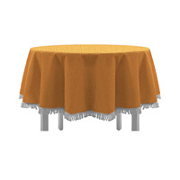 Nappe de jardin en mousse de PVC extérieure résistante aux intempéries écologique avec frange, ronde classique, ovale, carrée