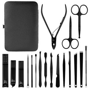 Kit pedikur manikur perawatan kuku, instrumen kecantikan grosir alat manikur dan pedikur 10/12/18/24 buah - Product Image 2