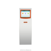 Terminal de gestion des visiteurs d'intérieur Wintronix en promotion : Kiosque de commande automatique, paiement et enregistrement en libre-service pour hôtels avec SDK de reconnaissance faciale