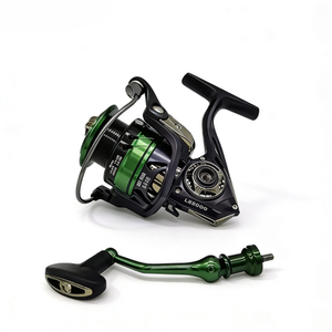 <span class=keywords><strong>Moulinet</strong></span> spinning entièrement métallique pour lancer longue distance, spécial <span class=keywords><strong>gros</strong></span> poissons, canne de pêche en mer, pêche en eau douce et en eau salée, rapport de transfert 5.0:1, pour gaucher - Product Image 5