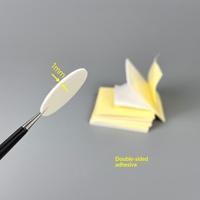 Adhésifs double face en mousse à forte adhérence pour crochets, ornements de voiture, ruban en mousse PE, supports adhésifs en éponge sans trace pour miroirs et lentilles, 1 mm