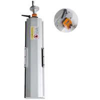 Rail de guidage linéaire large de 120 mm, course efficace de 50-500 mm, vis de précision HGR15, table coulissante manuelle entièrement fermée et anti-poussière