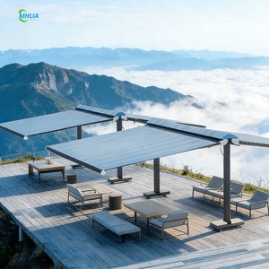 Toldo Eléctrico de Doble Apertura <span class=keywords><strong>Tipo</strong></span> <span class=keywords><strong>Mariposa</strong></span>, Gran Cobertura, Tela Española, Tamaño Personalizado - Product Image 4