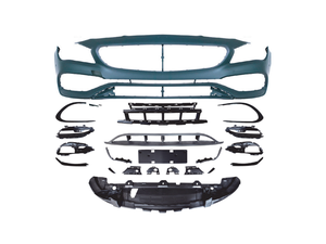 Para Mercedes-Benz CLA 117 118, se le ha mejorado con parachoques delanteros y traseros <span class=keywords><strong>AMG45</strong></span>, rejillas, alerón trasero y tubo de escape - Product Image 2
