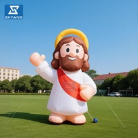 Modèle gonflable de personnage de Jésus pour la publicité et la décoration