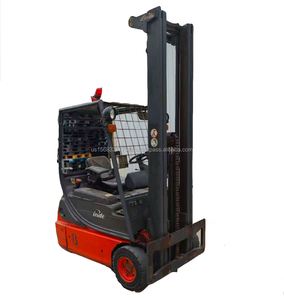 Germany Linde Forklift <b>Used</b> Imported Linde Electric 3 Tons 3m Powered <b>Pallet</b> Truck 4X4 Drive Engine - Product Image 1