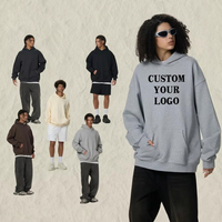 Hoge kwaliteit 100% katoenen hoodie 2026 Hot Sale Custom LOGO Oversized 520g Comfortabele zachte stijlvolle French Terry herenhoodie print