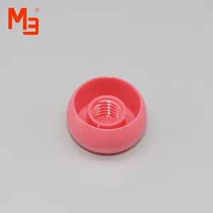 Free Sample Pp Pink Round Perfume Bottle Cap Ball Shape Perfume Cover Screw Caps For Cosmetics