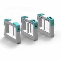 Porte battante élégante aux designs spéciaux avec accès par empreinte digitale, reconnaissance palmaire, RFID et QR pour gymnases, bureaux, clubs et bâtiments intelligents