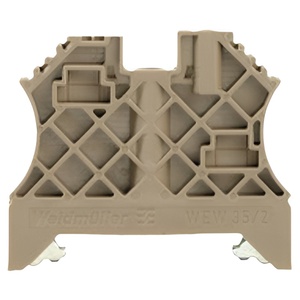 Véritable <span class=keywords><strong>Weidmuller</strong></span> WEW35/2 1061200000 Rail Mounting Terminal Block Cover Connector Accessoires - Product Image 1