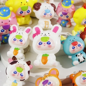 12 Kawaii astrologia animale PU schiuma a lenta aumento giocattoli Anti-Stress Fidget giocattoli per 5-7 anni per il bambino tre V3 scatola cieca <span class=keywords><strong>sorpresa</strong></span> - Product Image 1