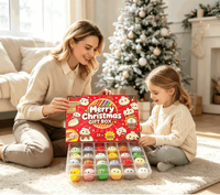 Boîte mystère de Noël, jouets anti-stress, calendrier de l'avent, sac cadeau, jouets sensoriels, surprise pour enfants