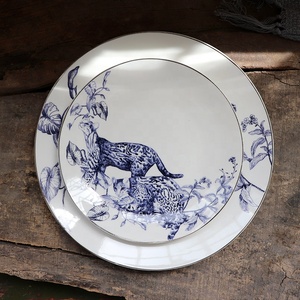 Markdown Nordic Jungle Series Kitchen Accessories Ceramic Dinner Plates & Dishes - Product Image 4