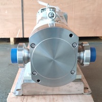 Pompe à lobes rotatifs en acier inoxydable pour détergent liquide adoucissant savon liquide pour les mains SLES AES pompe de transfert