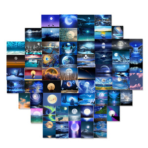 Kit da parete <span class=keywords><strong>Collage</strong></span> paesaggio estetico personalizzato 50 Set 4 ''x 6'' <span class=keywords><strong>stampa</strong></span> <span class=keywords><strong>Poster</strong></span> per la decorazione della parete - Product Image 1