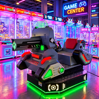 Machine d'arcade en métal pour enfants, écran LCD 19 pouces, double joystick, fonctionne à pièces, détection de mouvement, pour centres de divertissement intérieurs