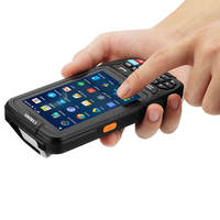Caribe pemindai Barcode genggam Android nirkabel, pemindai kode batang genggam NFC Honeywell 1D 2D industri PDA dalam stok
