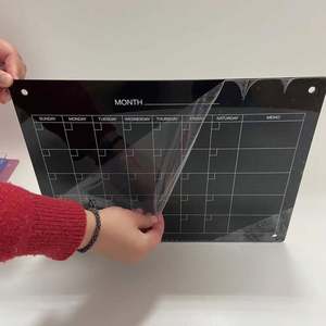 Segno di primavera montato a <span class=keywords><strong>parete</strong></span> grande <span class=keywords><strong>Plexiglass</strong></span> calendario mensile acrilico personalizzato - Product Image 4