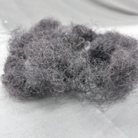 Microboule de fibre durable recycler polyster/kapok/laine/poil de chameau/crin de cheval