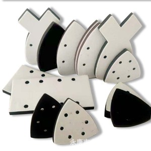 Disco de Lijado de Esponja con 17 Orificios, Base para Pulido, Protección Amortiguadora, Almohadilla de Espuma No Abrasiva con Revestimiento de Felpa - Product Image 3