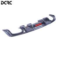 Kit de modification et de mise à niveau du diffuseur arrière en fibre de carbone véritable pour Audi A3 S3 8V