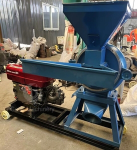 Broyeur à bois à haut niveau de sécurité 2024, moteur diesel, broyeur à marteaux pour <span class=keywords><strong>engrais</strong></span>, pour le maïs - Product Image 6