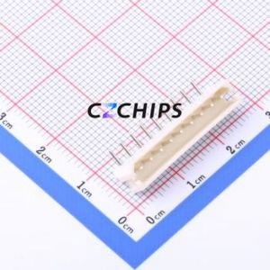 HC-5264-9AW Wire-to-Board Pin Header Bent Lead Through Hole,P=2.5mm Connector 1x9P 2.5mm Right Angle Insert Mini-SPOX (5264) - Product Image 1
