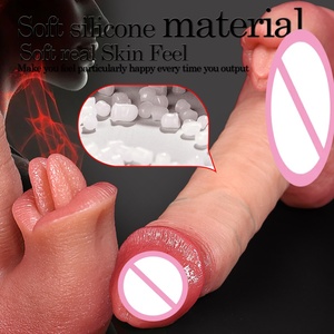 Jouet sexuel souple pour femmes, Dildo en forme de faux pénis avec picots et ventouse, pour masturbation LM-A332-2 - Product Image 5