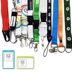 Personalized Neck Printed Sublimation Polyester Custom Logo High Quality Phone Lanyard - Product Image 1