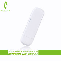Usine en gros poche wifi 4g ufi dongle avec fente pour carte sim prise en charge lte 150 mbps 4g wifi modem usb wlan wifi routeur