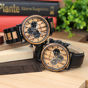 Pour BOBO BIRD hommes montres-bracelets en acier inoxydable livraison rapide pour zèbre Design en bois à la mode pour hommes femmes remise - Product Image 6