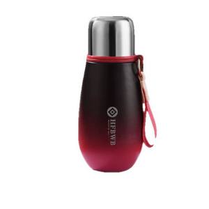 Hrbwb Pocket Cup 316 <b>Stainless</b> <b>Steel</b> Insulated <b>Water</b> <b>Bottle</b> With Tea Strainer Travel Outdoor Portable Mini Flask - Product Image 4