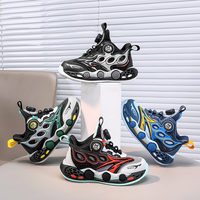 Cema Nouveau Style Baskets de Sport pour Garçons avec Soutien de la Cheville, Tendance, Décontractées, Respirantes et à Talon Rehaussé