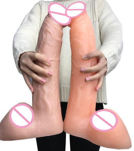 13,38'' dikke grote PVC realistische dildo anale massage seksspeeltjes gigantische grote zachte vrouwelijke masturbatie dildo lesbische man anale dilatatie - Product Image 1