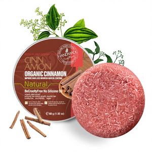 Nouveau shampoing au savon à la cannelle transfrontalier, huile essentielle, fait à la main, végétalien, sans huile de silicone, contrôle du sébum, anti-démangeaisons, fabriqué en usine - Product Image 2