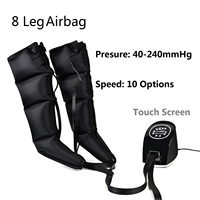 Appareil de massage des pieds et des mollets pour soulager la douleur, masseur à compression d'air pour les jambes, machine de massage à ondes d'air pour la circulation et la relaxation