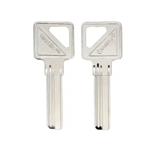 Excellent Brass Sliver Key Blank Factory Supplies Custom Door Keys For Locksmith
