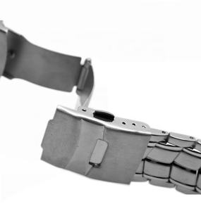 Correa de reloj de cuentas de acero inoxidable de repuesto de calidad de lujo para correa de reloj de pulsera de Metal <span class=keywords><strong>Casio</strong></span>/7av - Product Image 4