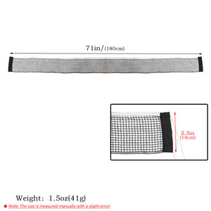Filet de table de tennis de table 312 de haute qualité avec <span class=keywords><strong>logo</strong></span> personnalisé, accessoires pour table de <span class=keywords><strong>ping</strong></span>-<span class=keywords><strong>pong</strong></span>, filet pour entraînement professionnel - Product Image 3