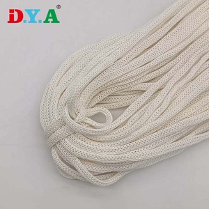 Оптовая продажа, шнур из белой бумаги 5 мм, 6 мм, веревка с витой ручкой для бумажного мешка - Product Image 6