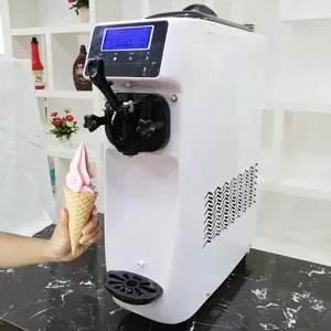 Qatar Bangladesh barato Precio de fácil mantenimiento yogur fresco real fruta servicio suave máquina de prensa de helado Dubai en Alemania