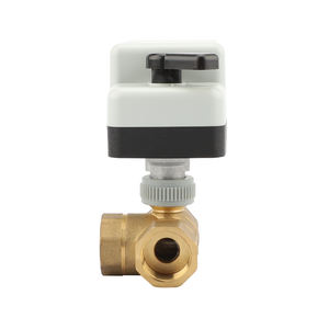 DN20 valvola a sfera in ottone a tre vie con tubo dell'acqua da cucina attuatore valvola di commutazione 12V - Product Image 4