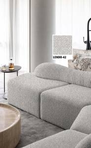 Rollo de lana de Tweed de dos colores, sofá, almohada, cama suave, tela decorativa - Product Image 2