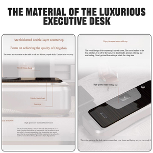 أثاث مكتبي عالي الجودة ، مكتب مكتب خشبي ، مكاتب حديثة فريدة من نوعها - Product Image 3