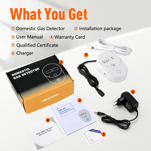 Détecteur de gaz individuel portable Bosean avec alarme <span class=keywords><strong>sonore</strong></span> pour usage domestique - Product Image 6