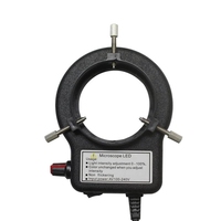 56 LED Anneau Lumière Illuminateur Lampe Pour L'industrie Vidéo Stéréo Microscope C MOUNT Lentille VGA USB Caméra 110V 220V