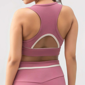 Soutien-gorge de sport pour femme, extensible, athlétique, pour le fitness, le yoga, l'entraînement, vêtements de sport personnalisés, imprimés, légers - Product Image 6